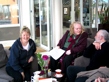 Frances Wright, Sally Gemmell & Peter Smeaton