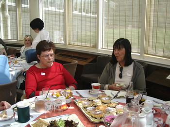 Maureen Ritchie and Liz Griffin