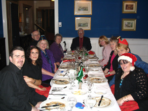 Andy & Michelle Livingston, Penny & Gus Gardner, Essa, Jim and Lynn Quin, Frances Wright and Richard & Anne-Marie Thomson
