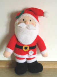 knitted father christmas
