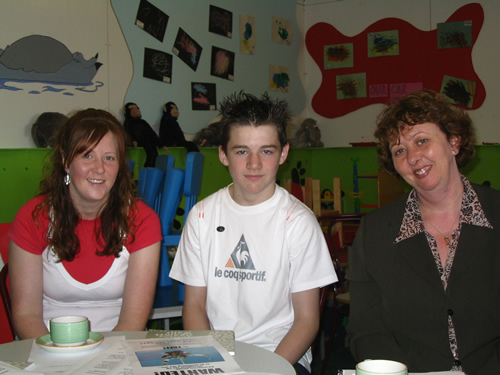 Sheree and Michael with Sue Millman