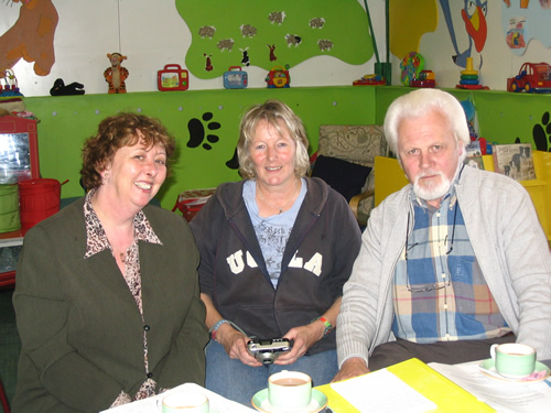 Sue, Frances Wright (Treasurer) and Ronnie